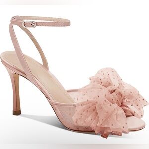 Bow Tie Mesh Heels AVAILABLE IN MULTIPLE COLORS